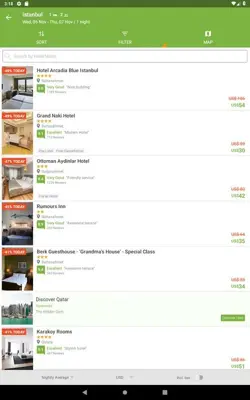 Wego Flights & Hotels android App screenshot 3