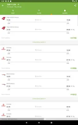 Wego Flights & Hotels android App screenshot 4